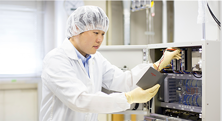 配属先でのOJTのイメージ